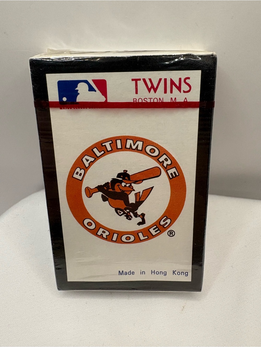 Vintage Baltimore Orioles Made In Hong Kong Playing Cards-Sealed